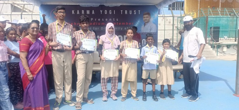 Student certificate and award distribution