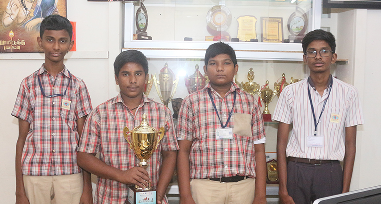 Young students engaged in creative art activities